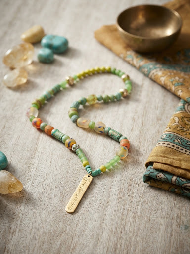 No. 15 – Verdant Harmony – 26" Necklace