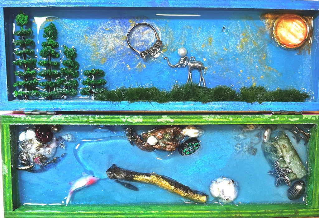 No. 51 – Forest Moon & Ocean Floor Diorama Box – Miniature World