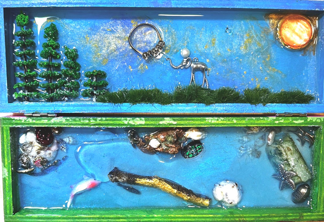 No. 51 – Forest Moon & Ocean Floor Diorama Box – Miniature World