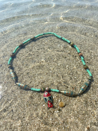 No. 11 – Sacred Currents – 24" Necklace