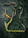 No. 02 – Emerald Canopy Awakening – 26" Necklace