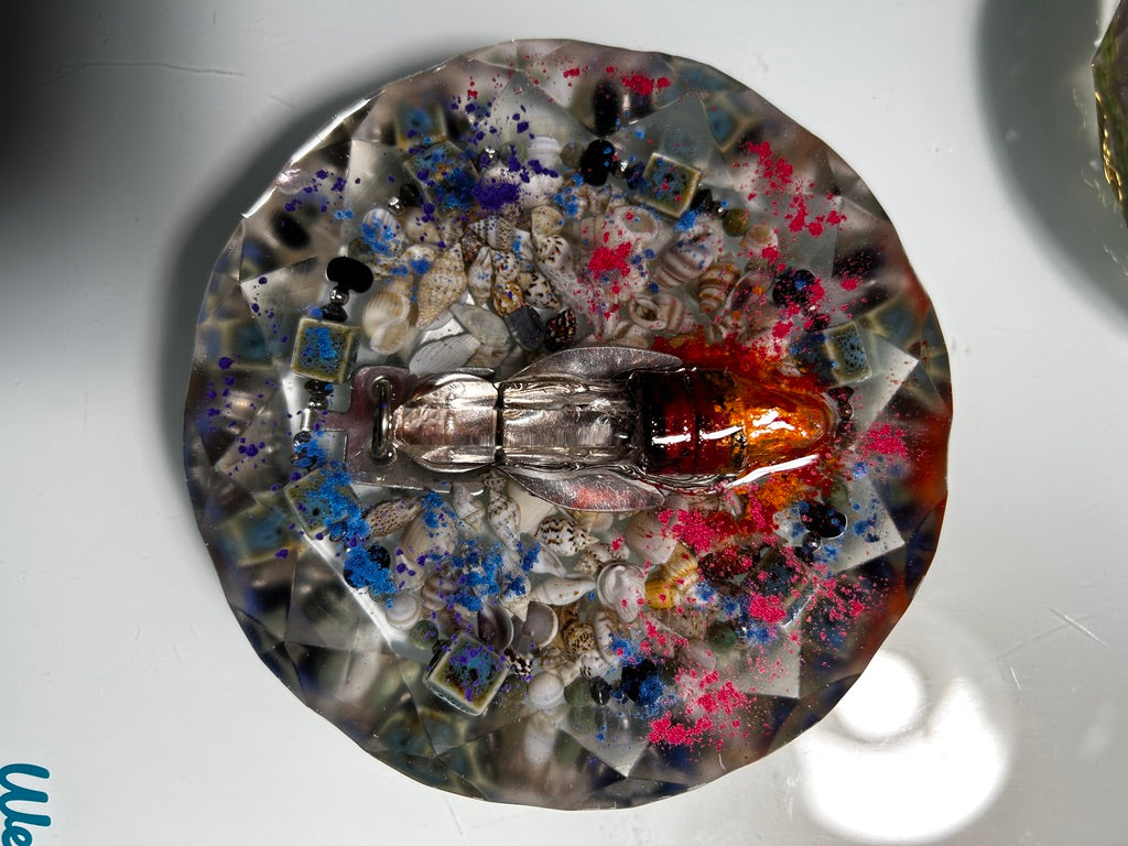 Space Shuttle Launch Resin Paperweight – Miniature World top-down view
