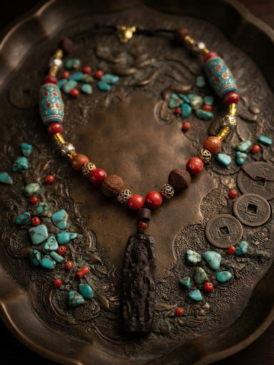 No. 55 – Tibetan Journeys – 16" Necklace
