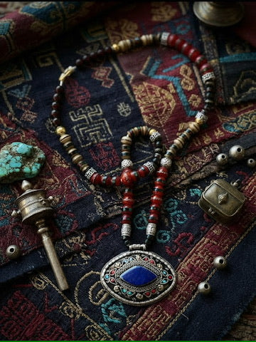 No. 13 – Himalayan Sapphire Serenade – 24" Necklace