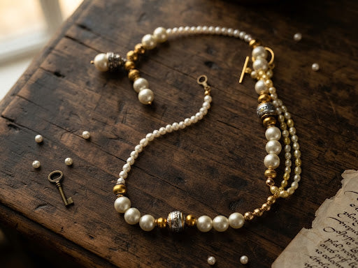 No. 03 – Twilight Pearl – 24" Necklace