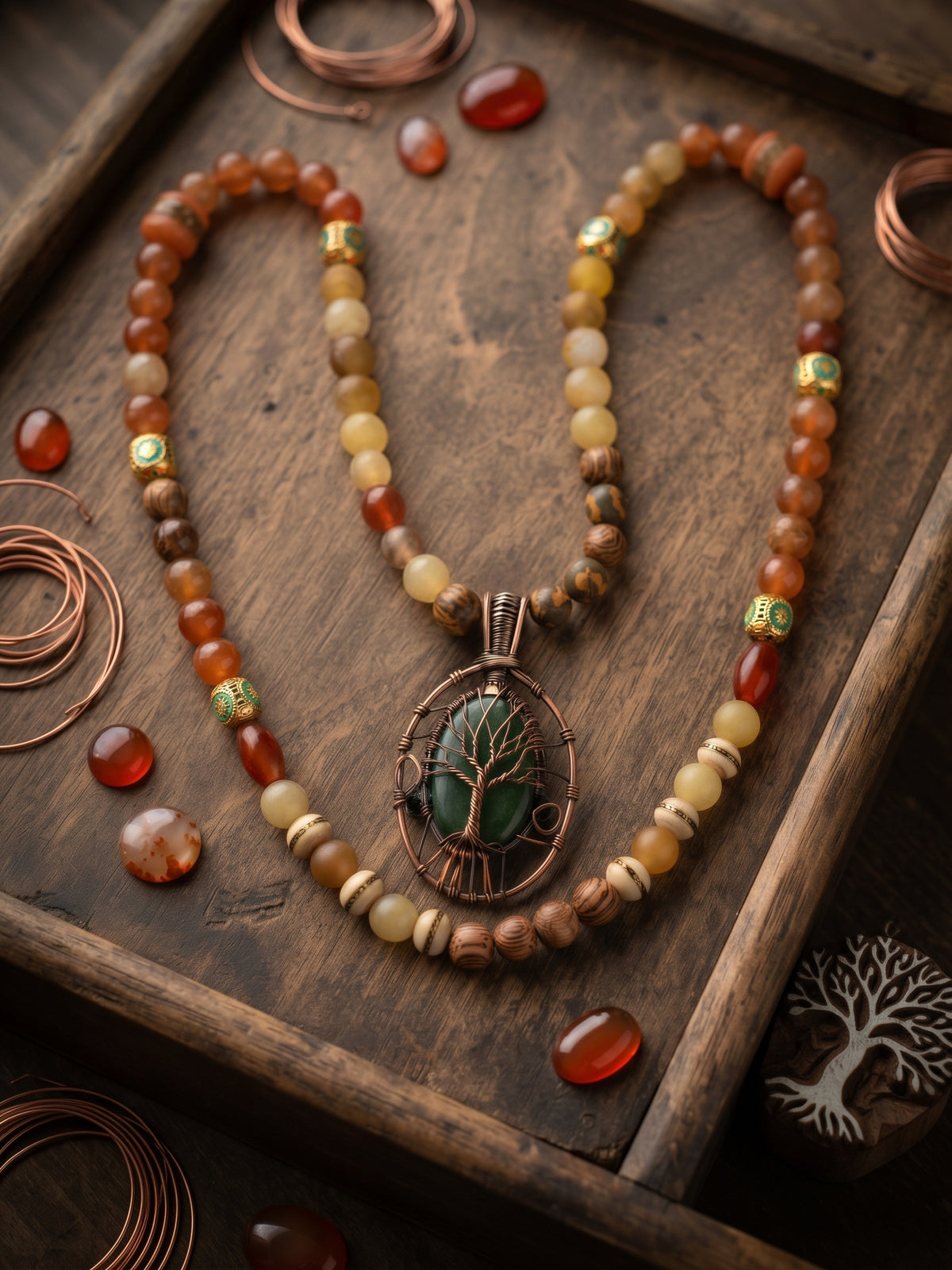 No. 45 – Arbor of Life – 24" Necklace