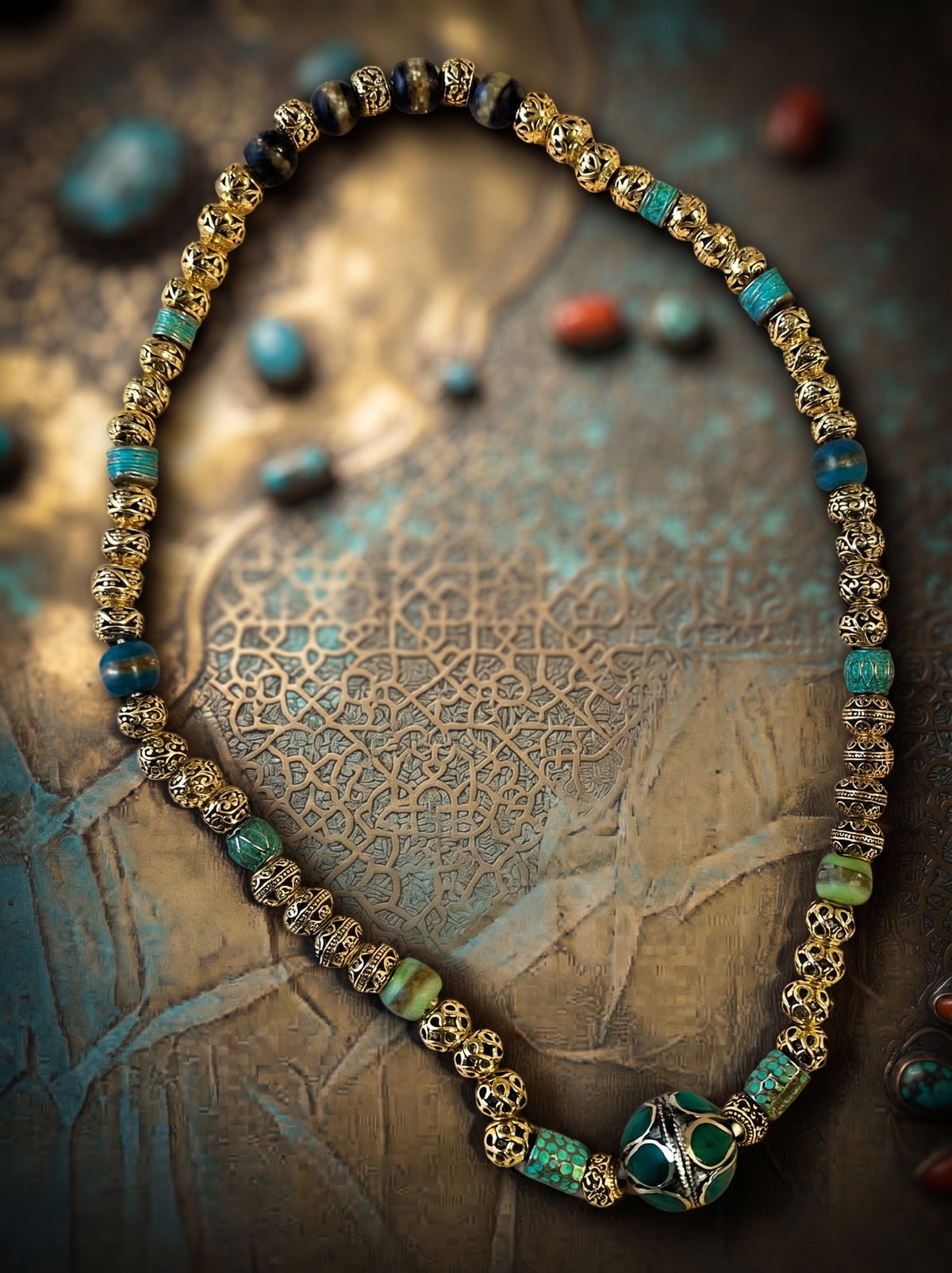 No. 18 – Sultan’s Treasure – 24" Necklace