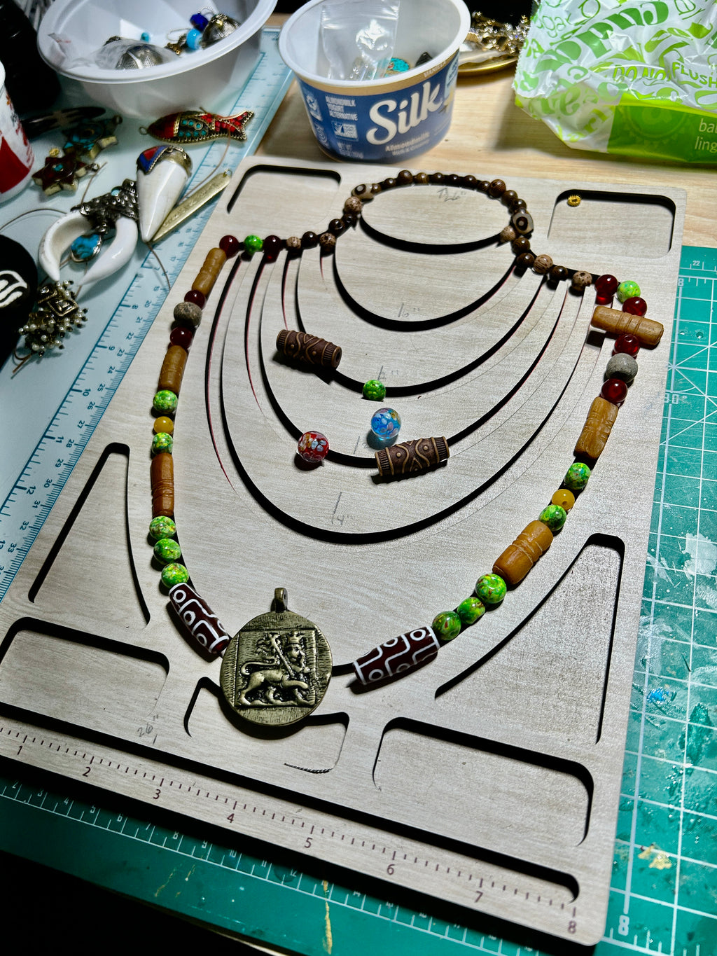No. 01 – Journey of the Earth Bound Voyager – 27" Necklace