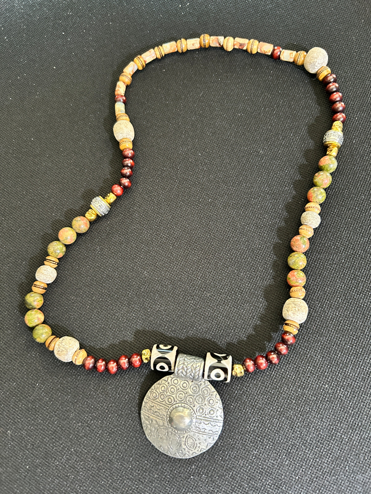 No. 09 – Ancient Earth Relic – 24" Necklace