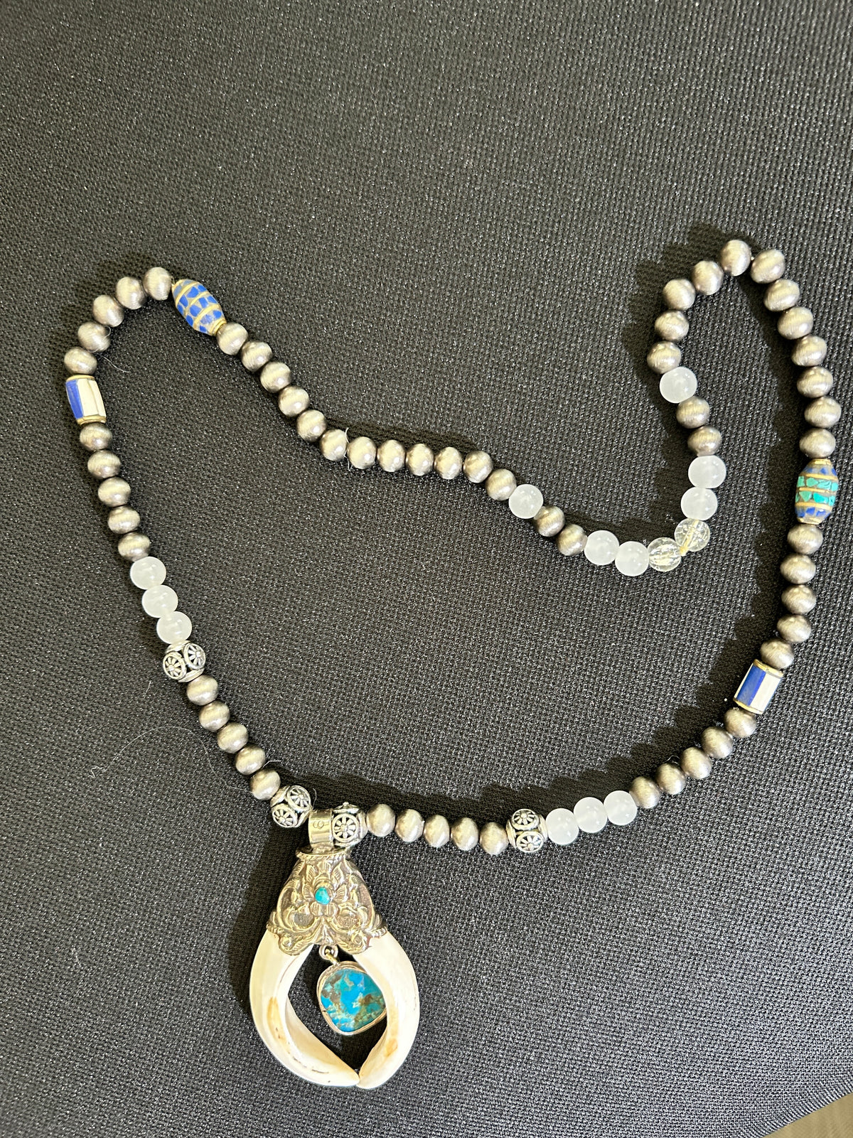 No. 10 – Nomad’s Tusk – 24" Necklace