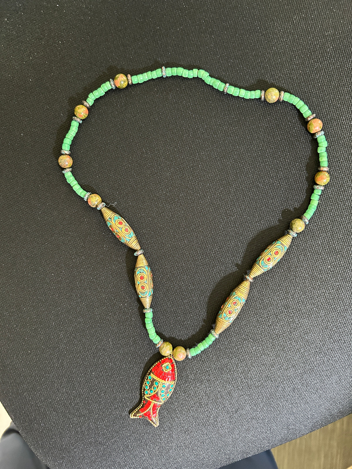 No. 11 – Sacred Currents – 24" Necklace