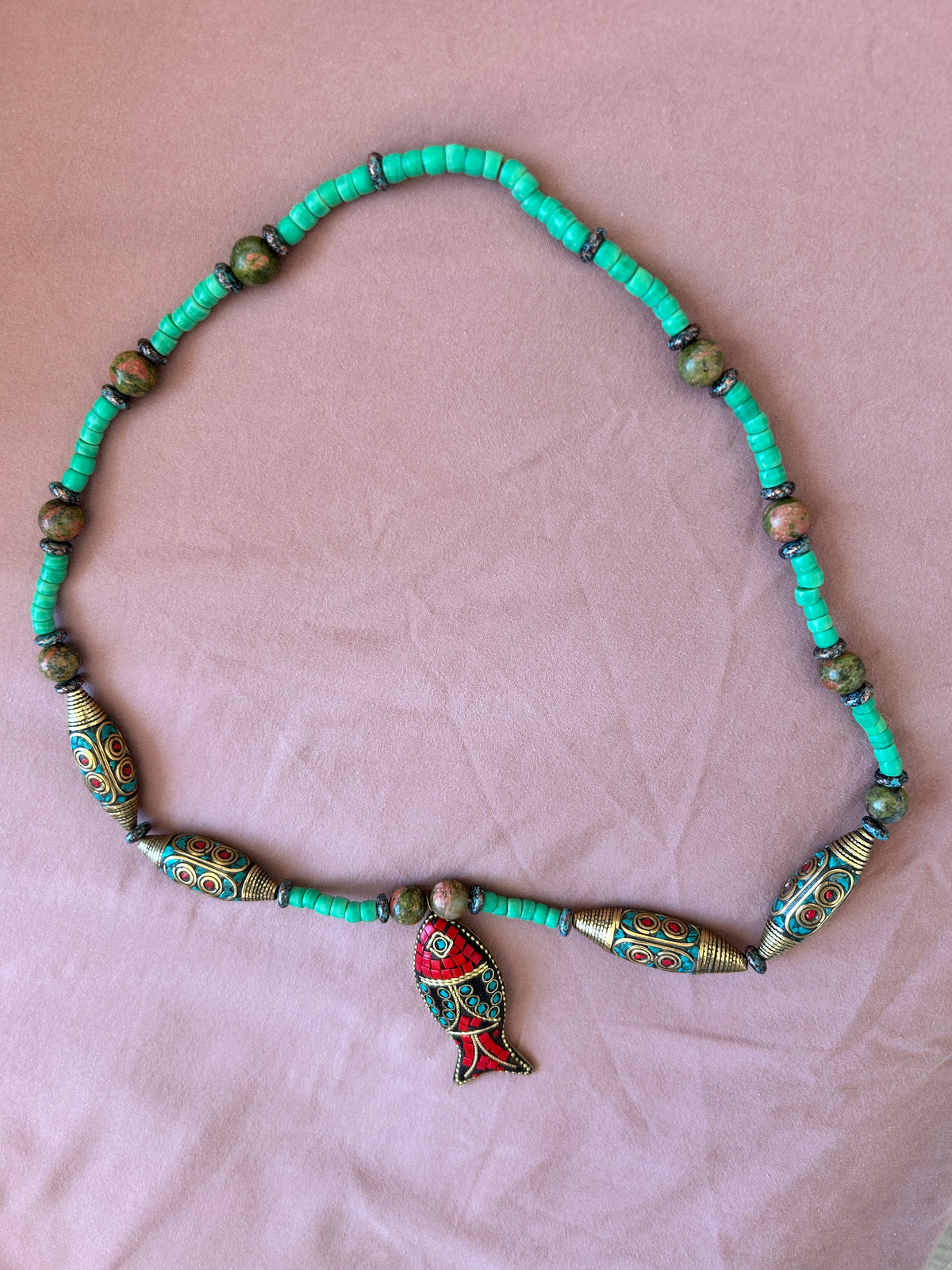 No. 11 – Sacred Currents – 24" Necklace