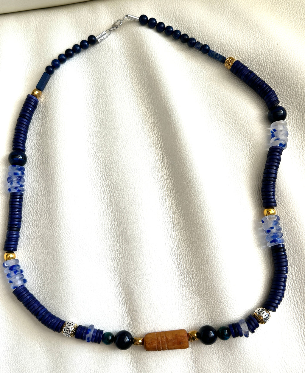 No. 12 – Midnight Tide’s Embrace – 24" Necklace