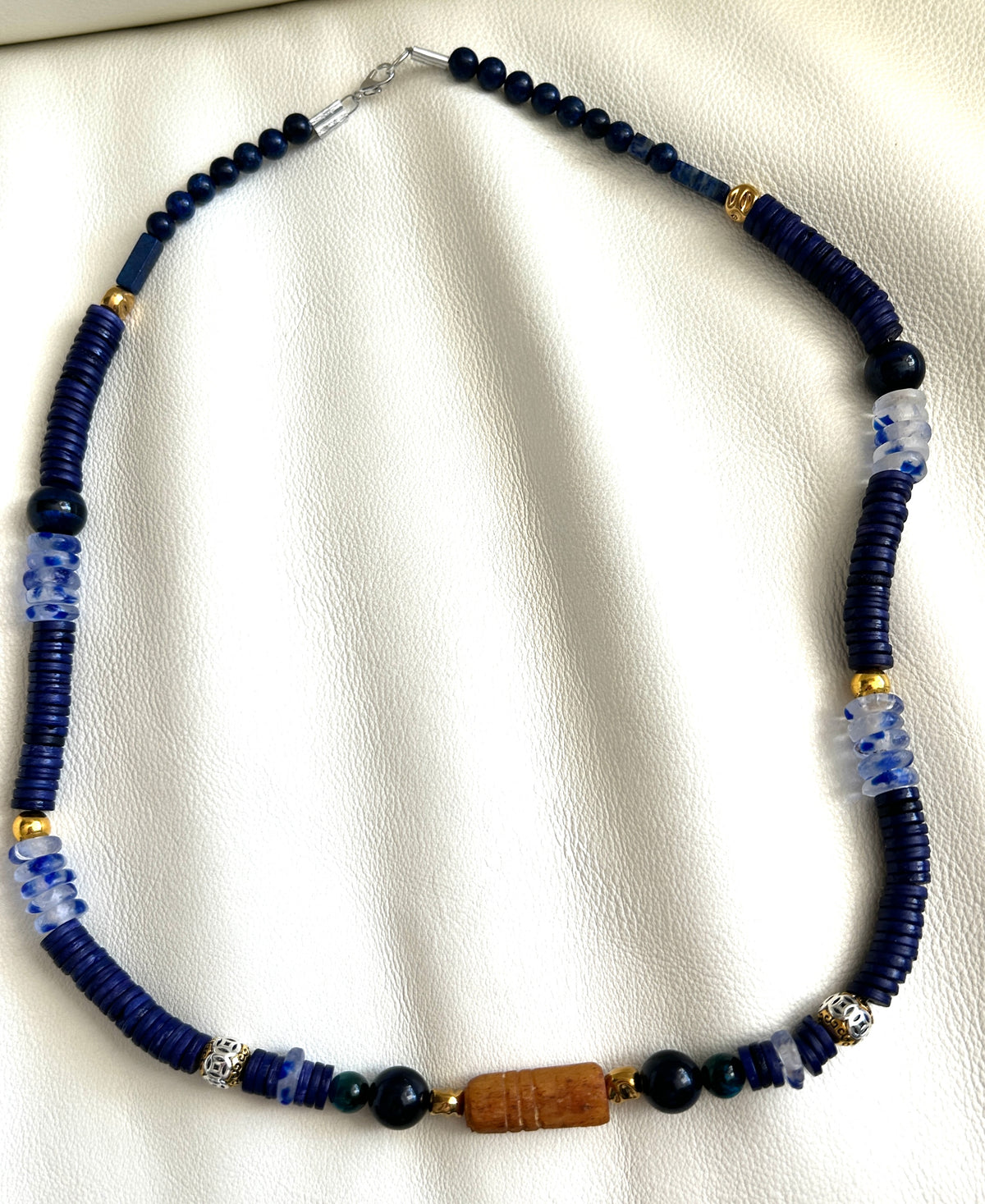 No. 12 – Midnight Tide’s Embrace – 24" Necklace