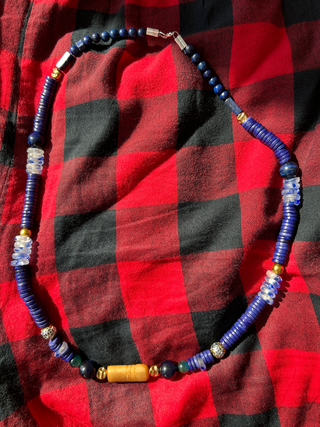 No. 12 – Midnight Tide’s Embrace – 24" Necklace