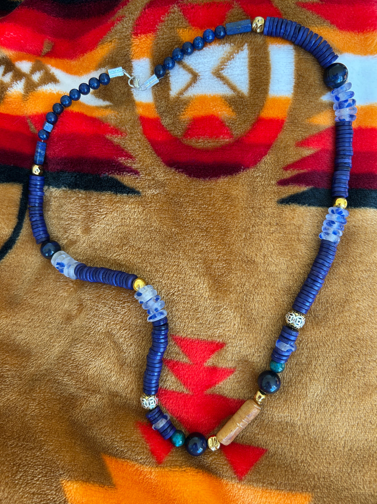 No. 12 – Midnight Tide’s Embrace – 24" Necklace