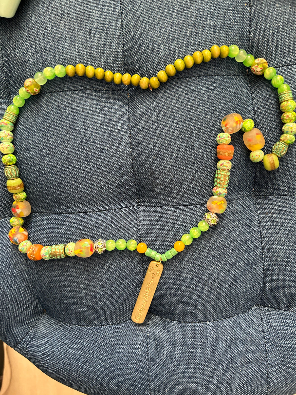 No. 15 – Verdant Harmony – 26" Necklace
