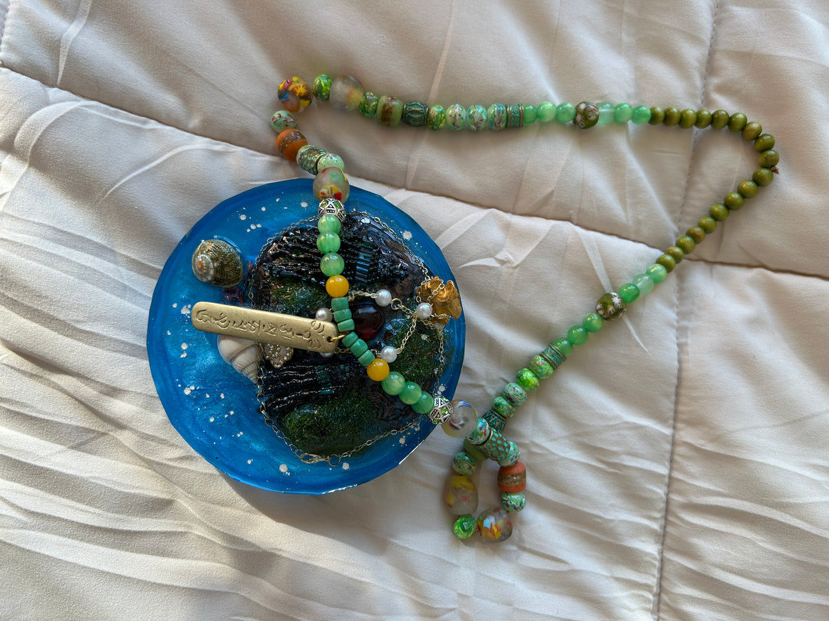 No. 15 – Verdant Harmony – 26" Necklace