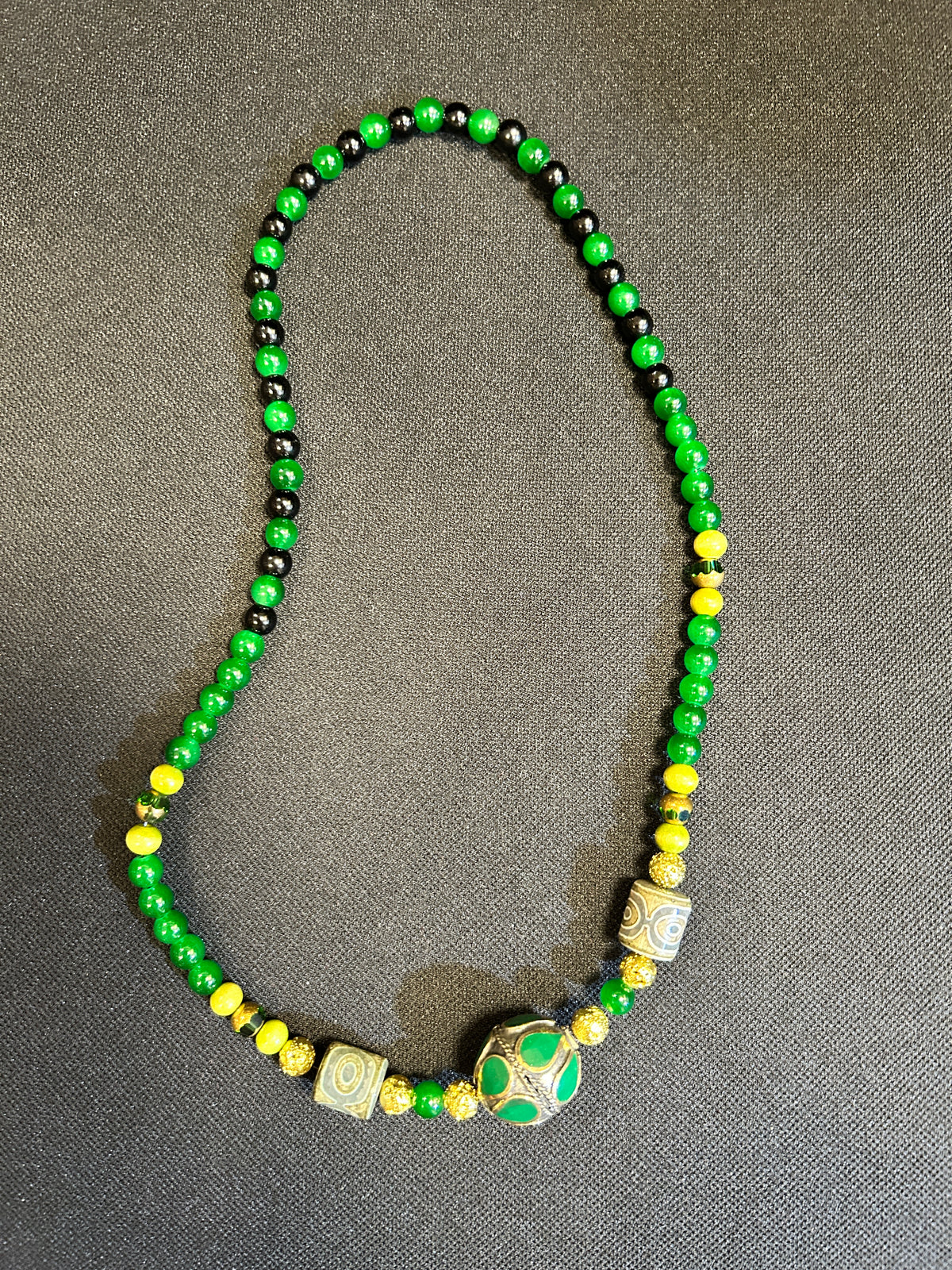 No. 20 – Ethereal Jade – 24" Necklace
