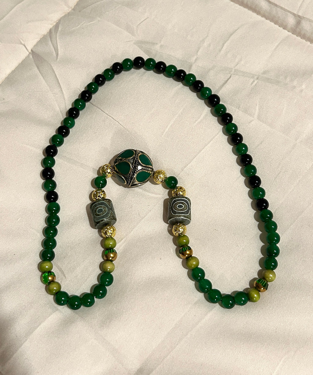 No. 20 – Ethereal Jade – 24" Necklace