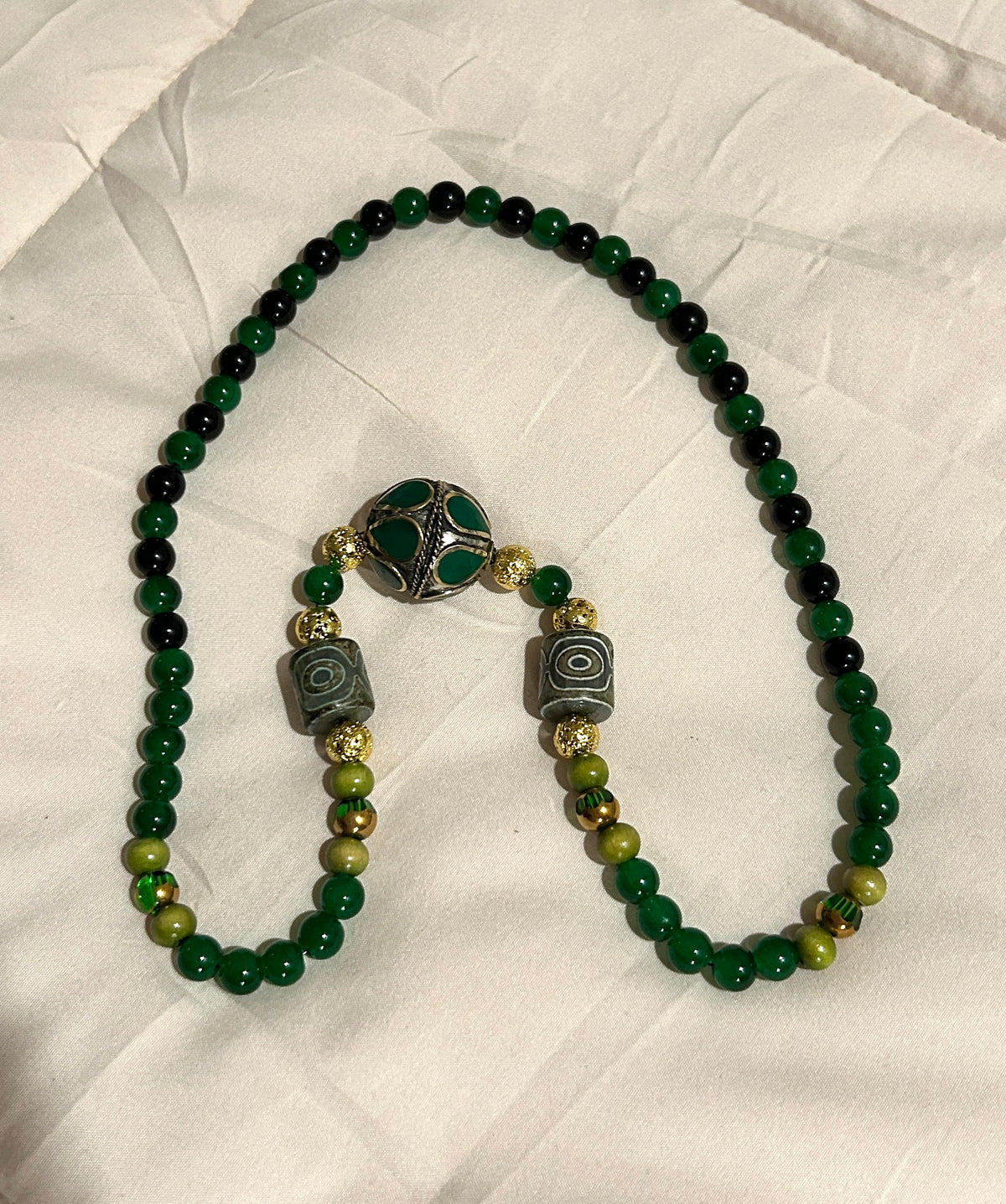 No. 20 – Ethereal Jade – 24" Necklace