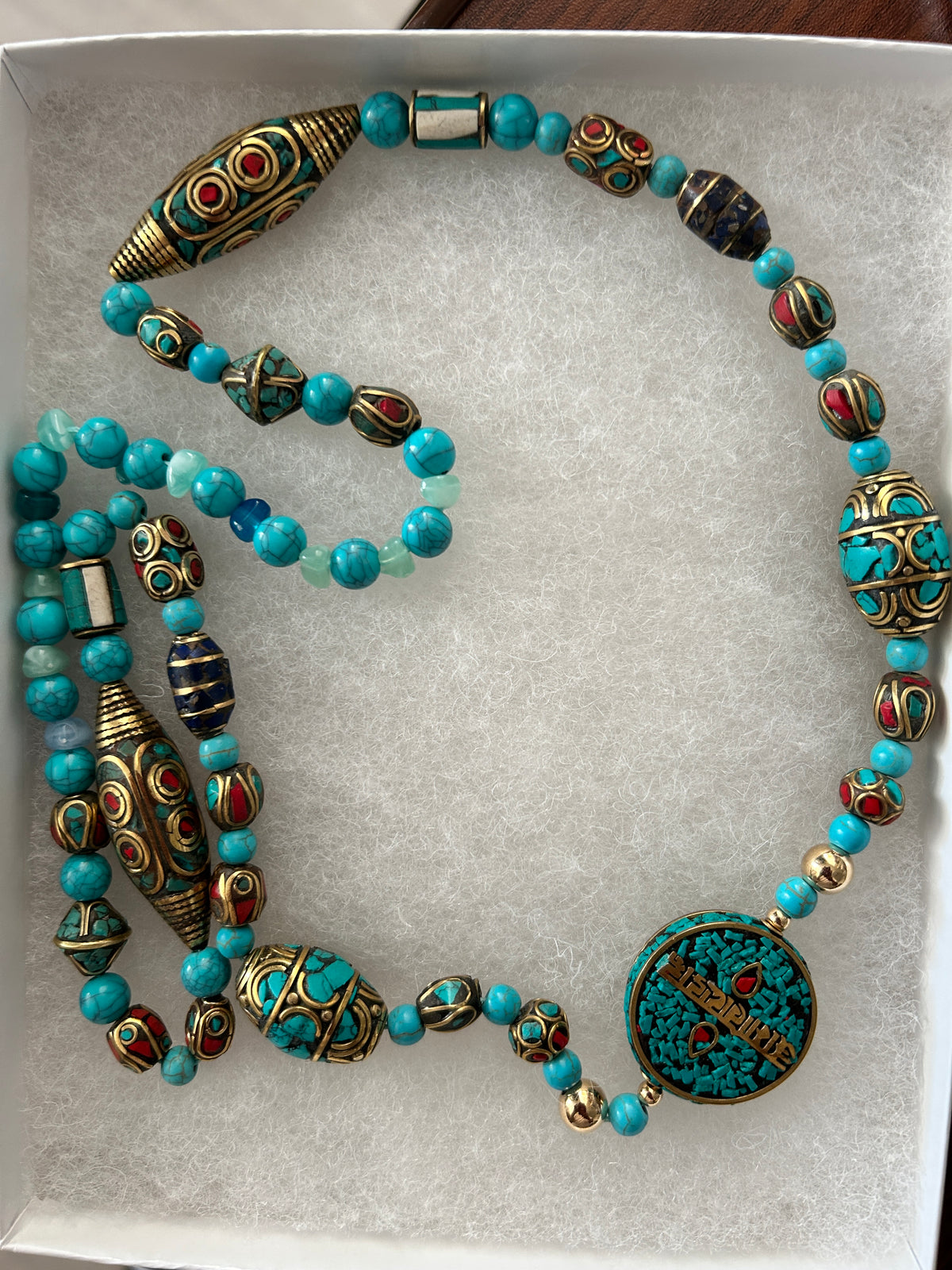 No. 27 – Echoes of the Silk Road – 28" Necklace