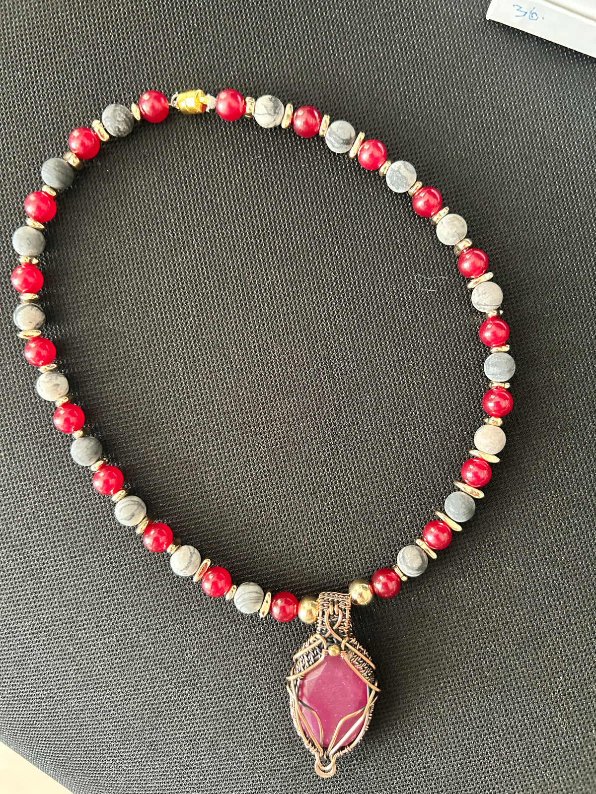 No. 31 – Siren’s Compass – 16" Necklace