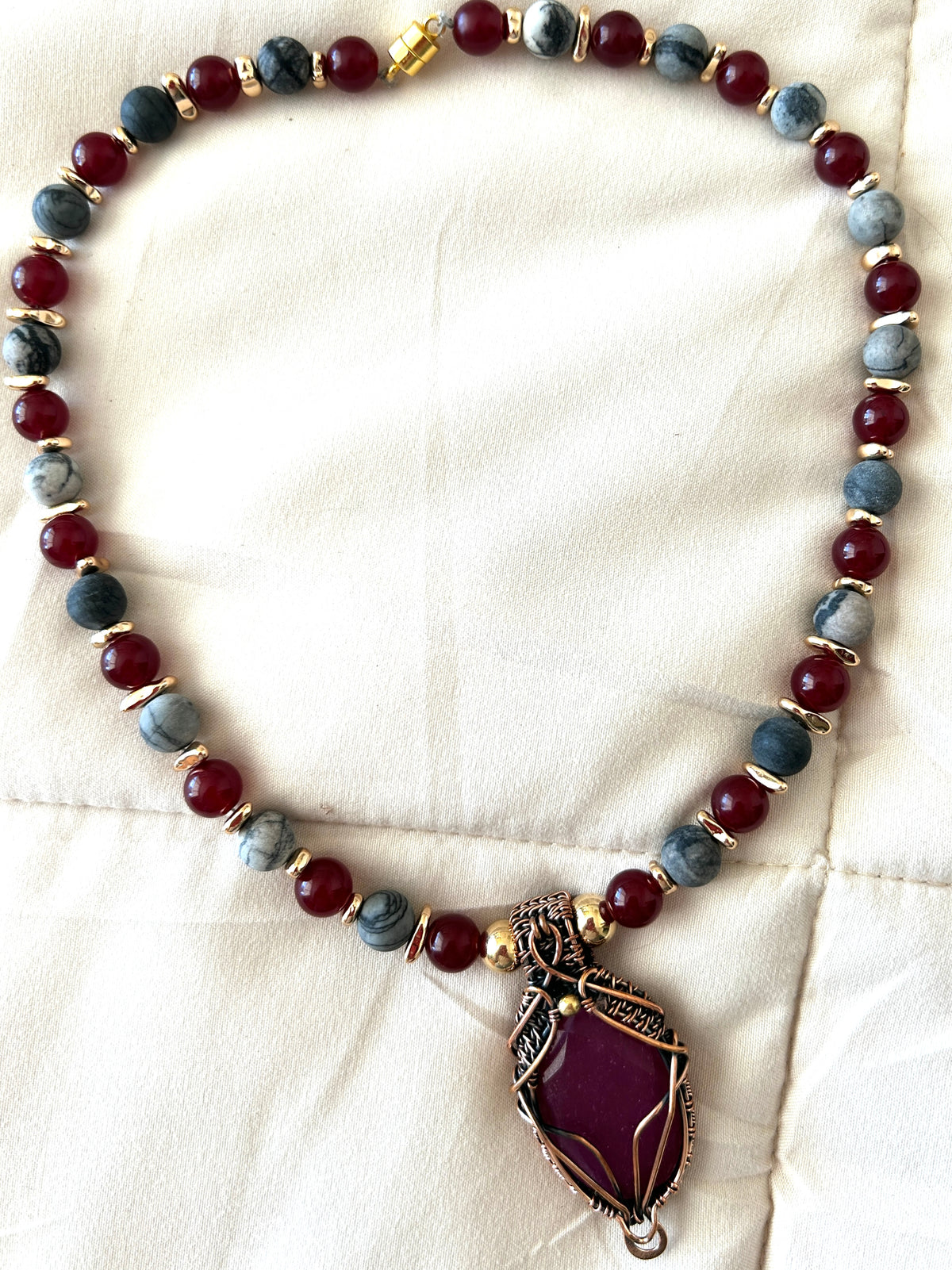 No. 31 – Siren’s Compass – 16" Necklace