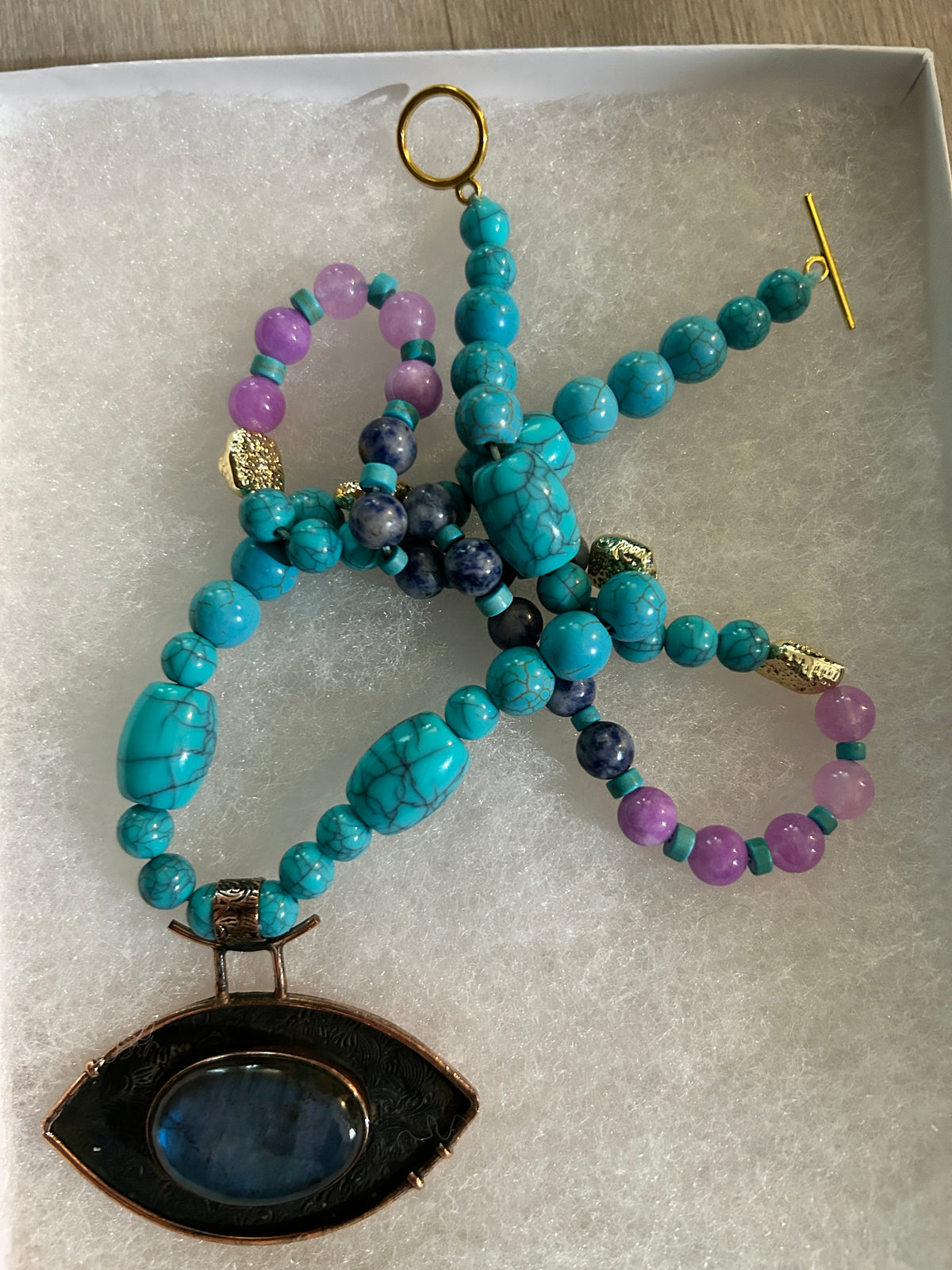 No. 36 – Whispers of the Forest – 24" Necklace